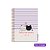 Caderno Colegial 1 Matéria Cute Cat Cadersil - Coleção Fofa Gato 80 Folhas - Imagem 5