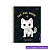 Caderno Colegial 10 Matérias Cute Cat Cadersil - Coleção Fofa Gato 160 Folhas 17,7x24cm - Imagem 6