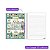 Caderno Colegial Botanical – Credeal 1 Matéria | 80 Folhas | 17,7 cm x 24 cm Botanica Natureza Flores Caderno Capa Dura - Imagem 3
