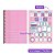 Caderno Colegial Criativo 3 em 1 Essence Cadersil - 100 Folhas 3 em 1, Pautado, Pontilhado e Folhas Lisas - Imagem 3