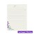 Caderno Colegial Luxo Happen Floral Elegante Perfumado Animativa - 160 folhas Decoradas Papelaria Premium e Presente - Imagem 3