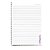 Caderno Universitário GRANDE Upper 1 Matéria 80 folhas 3B - 20x27,5cm - Capa Dura Caderno Escolar - Imagem 4