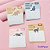 4 Notas Autoadesivo Gato e Cachorro 30 Folhas Memo Pad - Imagem 1
