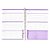 Planner Permanente Semanal Fantastic Sky 80 Folhas - Tamanho Colegial 18,3x24,9cm Planejamento Agenda Não datada - Imagem 5