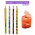 4 Lápis De Cor Jumbo Arco Íris Rainbow Tris + Apontador com Depósito 2 Furos Jumbo Tris - Imagem 1