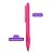 Caneta Gel Luxo 0.5mm All Rosé Tris Tinta Azul - Imagem 4