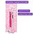 Caneta Metal 1.0mm + Lapiseira 0.7mm Pink Vibes Leoarte - Imagem 1