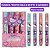 Estojo Marca Texto Hello Kitty e Amigos 4 Cores - Corpo Decorado Léo e Léo - Marca Texto Kawaii - Imagem 1