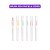 Marca Texto Estilo Brush Pen 6 cores - Tons pastel para Colorir, Destacar e Detalhes - Imagem 4