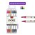 Estojo Marcador Artístico Dual Brush Pen 6 Cores BRW - Imagem 2