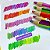 6 Lápis De Cor Jumbo Arco Íris Rainbow Colors Tris - Imagem 3