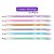6 Lápis de Escrever HB 2 Glitter Holográfico Maped - Imagem 2