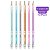 6 Lápis de Escrever HB 2 Glitter Holográfico Maped - Imagem 1