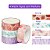 4 Washi Tape Perfumada BRW 1,5cmx3m - Kit 4 Washi Tapes com Cheiro DIY Artesanato - Imagem 1