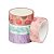 4 Washi Tape Perfumada BRW 1,5cmx3m - Kit 4 Washi Tapes com Cheiro DIY Artesanato - Imagem 3