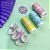 6 Washi Tape Tons Pastel Estampado Colorido 15mmx5m BRW - Imagem 1