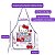 Avental Infantil Impermeável Hello Kitty Léo e Léo - Imagem 2