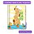 Caderno Brochura PEQUENO Capivara Be Capy 2026 Credeal 80 Folhas Tamanho 14cmx20,2cm Fofo Infantil Escolar - Imagem 5
