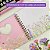 Álbum de Fotos Scrapbook 30 Folhas Decoradas Abelha Rainha Tamanho 19x19 cm - Imagem 3