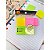 Kit 4 Blocos Adesivos 400 Folhas Pastel ou Neon - Imagem 1