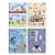 Box com 4 Cadernos Costurados A5 Pixar 48 Folhas Decoradas Animativa Disney - Imagem 2