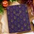 Caderno Perfumado Flor de Figo Dani Fernandes 80 Folhas Capa Dura Hot Stamping Animativa - Imagem 1
