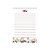 Caderneta Perfumada Dani Fernandes Velvet Cherry Wire O 144 Folhas Animativa - Imagem 2