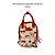 Mini Mochila Quadrada Cerejinha - SABRA - 1UN - Imagem 1