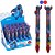Caneta Bicolor Molin Retrátil 1.0mm 2 Cores Azul e Vermelha 1 und - Imagem 1