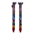 Caneta Bicolor Molin Retrátil 1.0mm 2 Cores Azul e Vermelha 1 und - Imagem 2