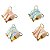 Prendedor De Papel Binder Clip Tris Holic Mineral Suporte Caneta 25mm Cartela 4 Unidades - Imagem 2