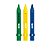 Giz de Rosto Facial Infantil Tris Toy Brasil 3 Cores Retrátil Lavável Atóxico Pintura 1 Unidade - Imagem 2