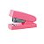 Grampeador Mini Tris Holic All Rosé Com Acabamento Fosco E Elegante Para Grampos 26/6 - Imagem 2