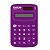 Mini Calculadora De Bolso Bazze B3408 Roxa 8 Digitos Compacta Portatil - Cartela C/1 UN - Imagem 2