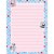 Bloco de Papel de Carta Decorado Cachorrinho 48 Fls - Tilibra - Imagem 5
