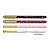 4 Caneta Esferográfica 0.7mm Estampada Unic Stamp BRW - Imagem 1