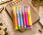 Estojo 6 Marca Texto Be Bold Crazy Summer NewPen Estojo Com 6 Cores Vibrantes com Aroma - Imagem 2