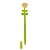 Caneta Gel Love Flowers Tulipa Molin 0 5mm Escrita Preta - Imagem 3