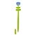 Caneta Gel Love Flowers Tulipa Molin 0 5mm Escrita Preta - Imagem 8