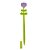 Caneta Gel Love Flowers Tulipa Molin 0 5mm Escrita Preta - Imagem 4