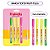 Marca Texto Fruit-Tella Compactor Destaq com Cheirinho 4 Cores - Imagem 1