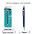 Lapiseira Profissional Bazze Tech 0.7mm com grafite - Azul Elegante - Imagem 2
