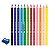 Lápis De Cor Tamanho Jumbo Mega Soft Color - 12 Cores + Apontador - Tris Pré Escola - Imagem 2