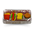 Borracha Para Lápis 4 Kit Com 4 Peças Escolar Criativa Food - Imagem 3