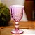 6 Taças de Vidro Rosa Furta-cor Elegance - Imagem 4