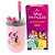Copo Inox Canudo e Tampa 300ML PRINCESAS DISNEY - Imagem 1
