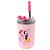 Copo Inox Canudo e Tampa 300ML PRINCESAS DISNEY - Imagem 8