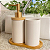 Conjunto 3 Peças Bambu Saboneteira Líquida - Imagem 4