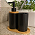 Conjunto 3 Peças Bambu Saboneteira Líquida - Imagem 2