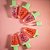 Kit c/ 2 Lip Gloss Hidratante Labial Magali Cheirinho de Melancia Mia Make - Imagem 3